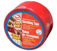 Tuck Tape - Nastro adesivo per costruzione, in resina epossidica, 6,1 x 65,8 m, colore: Rosso