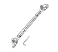 TUCKBOLD Barra di Equilibrio Regolabile per Moto | Manubrio Moto Argento con Chiave a Brugola 1 Set