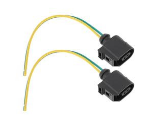 TUCKBOLD Connettore del sensore ABS per Volkswagen Golf 2004-2017 per Audi A4 2011-2012 Connettore del sensore ABS a 2 pin/presa 6E0973702 Cablaggio multiplo a 2 pezzi