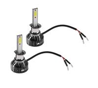 TUCKBOLD H1 LED Lampadine Anabbaglianti 6000lm Luci LED Auto 6000K Luce Bianca Prestazioni Elevate Plug And Play Senza Sfarfallio Luci Di Guida 1 Coppia