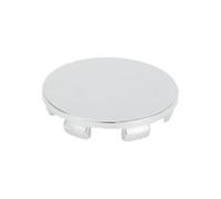 TUCKBOLD Tappo Coprimozzo Ruota Auto Coprimozzo Cerchio Coprimozzo 51mm 2.01" OD | Inserimento a Scatto in Plastica per la Maggior Parte delle Auto Tono Argento 1 Pezzo