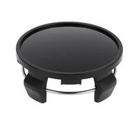 TUCKBOLD Tappo Coprimozzo Ruota Auto Coprimozzo Cerchio Coprimozzo 62mm 2.44" OD | Inserimento a Scatto in Plastica per la Maggior Parte delle Auto Nero 1 Pezzo