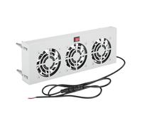 TUCKBOLD Ventilatore Per Frigo Camper 12V, Ventilatore Ultra Silenzioso Per Alettatura Evaporatore Frigo Con Tre Ventole Da 2.5", 4200 RPM Previene Formazione Ghiaccio