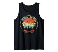 Tucker The Man The Myth The Legend Men Nome Personalizzato Canotta