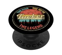 Tucker The Man The Myth The Legend Men Nome personalizzato PopSockets PopGrip Adesivo