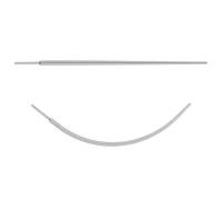 Tucnoeu 2 aghi per piercing senza filo, in acciaio inox, strumento per cambiare piercing per cartilagine, orecchini per naso, sopracciglia, gioielli per labret