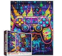 Tucocoo Puzzle Astratto Gamepad per Adulti 1000 Pezzi, Graffiti Street Pop Art 68,6 x 50,8 cm, Colorato Fai Da Te per Regali di Decorazione Domestica, Perfetto per Famiglia