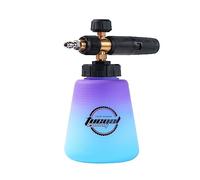 Tucool Racing Foam Cannon - Lancia per idropulitrice regolabile Quick Connect da 6,35 mm, schiuma spessa e ricca, compatibile con Karcher K1700, K1800 e altri (viola)