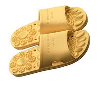TUCY Pantofole di Acupressione, Massaggiatori A Piedi, Pantofole da Donna, Massaggio Ciabatte Uomo E Donne, Alleviare La Doccia A Stress PANTALSARE (Color : Yellow, Size : EUR 38-39)