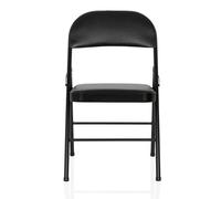 TUDELA H similpelle - Sedia pieghevole Nero