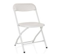 TUDELA XXL PRO W | Peso massimo 250 kg - Sedia da esterno Bianco