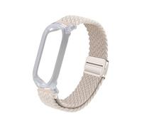 TUDIA Custodia in PC a scatto e cinturino magnetico intrecciato regolabile compatibile con PLAUD NotePin AI Voice Recorder [per polsi da 12,2 cm a 22,9 cm] comodo leggero elastico accessori di