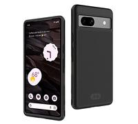 TUDIA DualShield Grip compatibile con Cover Google Pixel 7a Case (2023), [MergeGrip] Doppio Strato Antiurto Sottile Grado Militare Antiscivolo Resistente Rigida Custodia Protettiva (Nero Opaco)