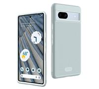 TUDIA DualShield Grip compatibile con Cover Google Pixel 7a Case (2023), [MergeGrip] Doppio Strato Antiurto Sottile Grado Militare Antiscivolo Resistente Rigida Custodia Protettiva (Azzurro)