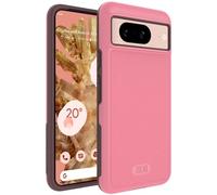 TUDIA DualShield Grip compatibile con Cover Google Pixel 8 Case (2023), [MergeGrip] Doppio Strato Antiurto Sottile Grado Militare Antiscivolo Resistente Rigida Custodia Protettiva (Rosa Fumo)