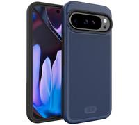 TUDIA DualShield Grip compatibile con Cover Google Pixel 9 Pro XL (2024), [MergeGrip] Doppio Strato Antiurto Sottile Grado Militare Resistente Rigida Custodia Protettiva (Blu Indaco)