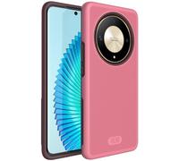 TUDIA DualShield Grip Compatibile con Cover Honor Magic 6 Lite 5G / Honor X9b, [MergeGrip] Custodia Protettiva Sottile e Resistente Antiurto a Doppio Strato di Grado Militare (Rosa Fumé)