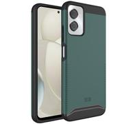TUDIA DualShield Grip compatibile con Cover Moto G Power 5G (2024), [Merge] Doppio Strato Antiurto Sottile Grado Militare Antiscivolo Resistente Rigida Custodia Protettiva (Cacciatore Verde)
