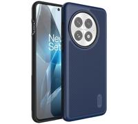 TUDIA DualShield Grip compatibile con Cover OnePlus 13 5G (2025), [MergeGrip] Doppio Strato Antiurto Sottile Grado Militare Antiscivolo Resistente Rigida Custodia Protettiva (Blu Indaco)