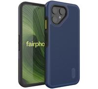 TUDIA DualShield Grip Cover Compatibile con Fairphone 6 (2025) [MergeGrip] Custodia Protettiva a Doppio Strato di Grado Militare Antiurto e Resistente (Blu Indaco)