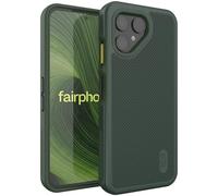 TUDIA DualShield Grip Cover Compatibile con Fairphone 6 (2025) [MergeGrip] Custodia Protettiva a Doppio Strato di Grado Militare Antiurto e Resistente (Verde Pino)