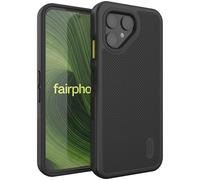 TUDIA DualShield Grip Cover Compatibile con Fairphone 6 (2025) [MergeGrip] Custodia Protettiva a Doppio Strato di Grado Militare Antiurto e Resistente (Nero Opaco)
