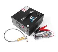 TUDIVING-Compressore d'aria portatile PCP, pompa per auto ad alta pressione con adattatore di alimentazione da 12 V, compressore per bombole subacquee per fucile ad aria compressa da paintball 220 V