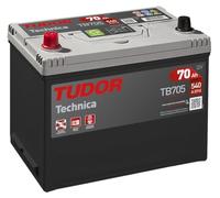 Tudor, Exide Technica - Batteria per auto da 70 Ah, 12 V, dimensioni: 270 x 173 x 222 mm, morsetto sinistro
