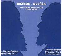 TUDOR1744 ブラームス:交響曲第4番/ドヴォルザーク:交響曲第9番「新世界より」 ヤクブ・フルシャ(指揮) バンベルク交響楽団(SACDハイブリッド2枚組)