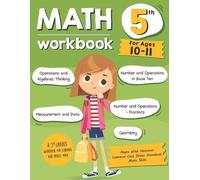 Tuebaah Math Workbook Grade 5 (Ages 10-11) (Tascabile)