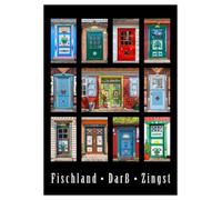 Türen - Meisterwerke aus Fischland, Darß und Zingst (Wandkalender 2026 DIN A2 hoch), CALVENDO Monatskalender: Der Kalender zeigt einzigartige Darßer ... Besonderheit von Mecklenburg-Vorpommern.