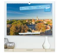 Türen-Tore-Tallinn, Stadt mit märchenhafter Atmosphäre und Charme (hochwertiger Premium Wandkalender 2026 DIN A2 quer), Kunstdruck in Hochglanz: ... Welterbe und die Hauptstadt von Estland.