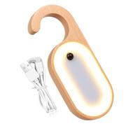 Türknauf -Nachtlicht - Türknauf Nachlicht, Lampada Da Bacheca | Sensore Di Movimento Ricaricabile A LED In Legno, Pavimentazione Porta Porta Luce Notturna Per Le Camera Da Letto Adulti