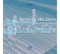 TÜÜR / SORG / SHARP / Between the Lines: Contemporary Music for Piano & Two (CD)