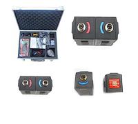 TUF-2000H Water Flowmeter TS-2/TM-1/TL-1 Transducer Clamp Sensor Handheld Portable Digital Liquid Ultrasonic Flow Meter Valutazione di impermeabilità(High Temp DN25-6000)