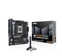 TUF Gaming B850M-PLUS WIFI7 AMD B850 mATX Scheda madre, 14+2+1 80A DrMOS Power Stages, DDR5, PCIe 5.0, 3X M.2 Slot, WiFi 7, 2.5Gb Ethernet, DisplayPort, HDMI, USB-C posteriore 20Gbps e USB-C anteriore