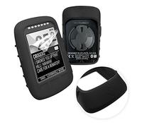 TUFF LUV Custodia protettiva in silicone e protezione schermo per Wahoo Elemnt Bolt 1 & 2 - Nero
