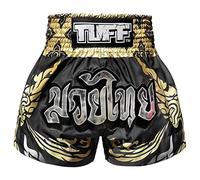 Tuff, Pantaloncini da Muay Thai e Boxe - TUF-MS631-BLK - XXL