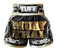 Tuff, Pantaloncini da Muay Thai e Boxe - TUF-MS634-BLK - XL