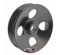 TUFF STUFF Tipo II Puleggia Per Servosterzo 6 Scanalature Nera