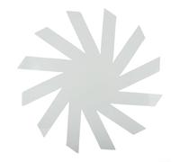 Tuffati nel kit fai da te per realizzare cestini a spirale intrecciati con un righello per trapuntatura e cucito (38 cm)