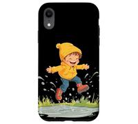 Tuffati nella gioia con le vibrazioni di salto pozzanghera Custodia per iPhone XR