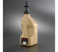 TUFFJUG TUFF JUG 2.5G/10L Brocca di tufo marrone chiaro con tappo ripper nero G3, nero