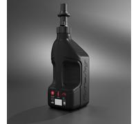 TUFFJUG TUFF JUG 2.5G/10L Brocca in tufo nero con tappo ripper nero G3, nero