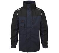 Tuffstuff Cleveland Uomo Antivento, Giacca Impermeabile Resistente Foderato Pile