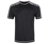 TuffStuff Elite - Maglietta da uomo in tinta unita, 170 gsm, leggera e traspirante, da lavoro, Nero, L