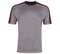 TuffStuff - Elite T-Shirt - Maglietta da uomo - 170 g/m² - Leggera e traspirante - Abbigliamento da lavoro da uomo - T-shirt da uomo tinta unita - T-shirt da lavoro, Grigio, L