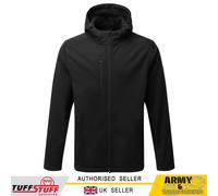 Tuffstuff Giacca Da Lavoro Impermeabile Softshell Con Cappuccio Fleece-Lineata