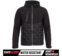 Tuffstuff Giacca Softshell Stratford Impermeabile Blu Con Zip Tasche