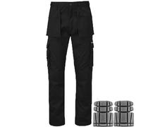 TuffStuff 711 - Pantaloni da lavoro, nero, 711, Taglia 42W/L30